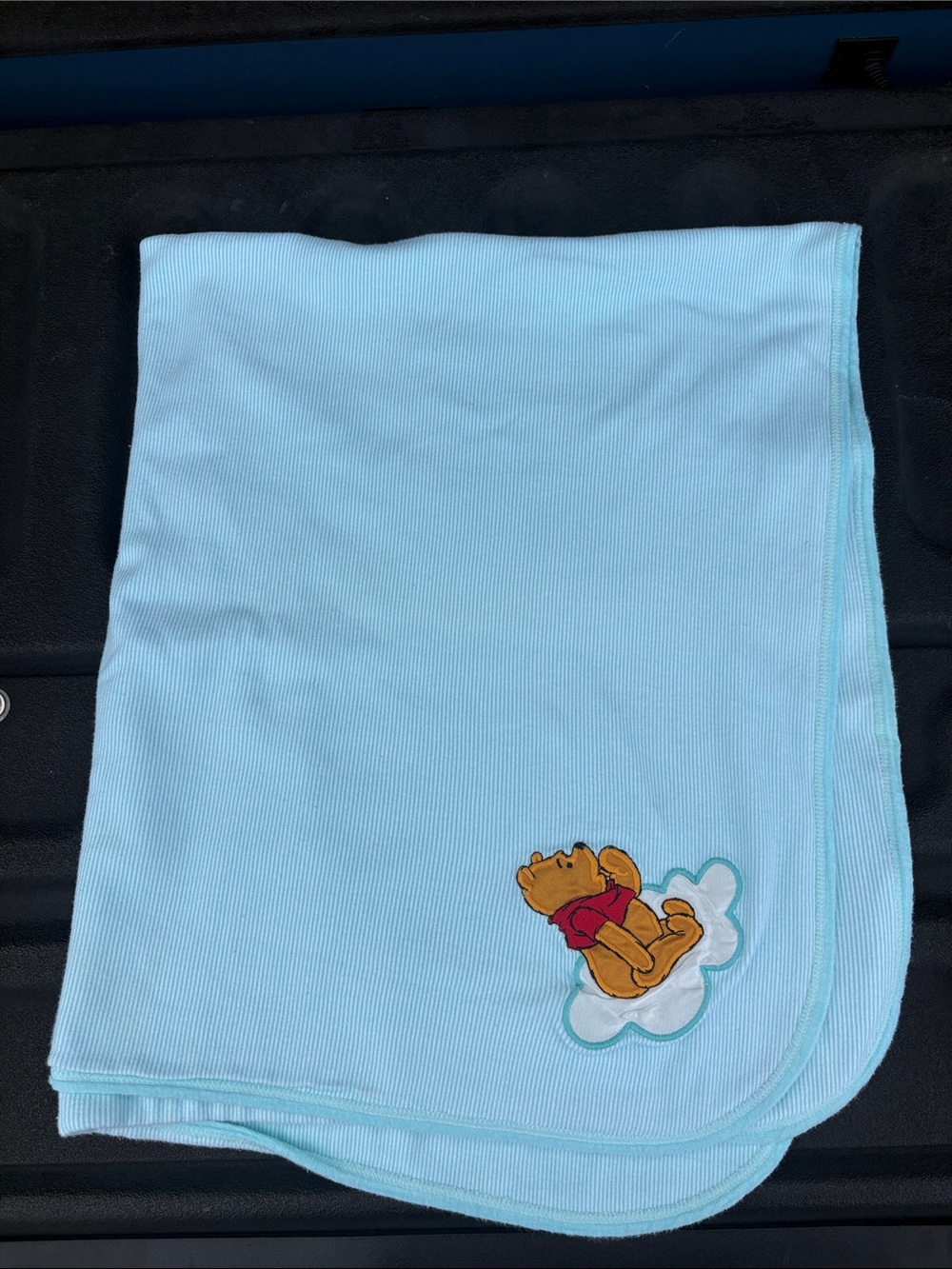 Winnie the Pooh vintage baby blanket